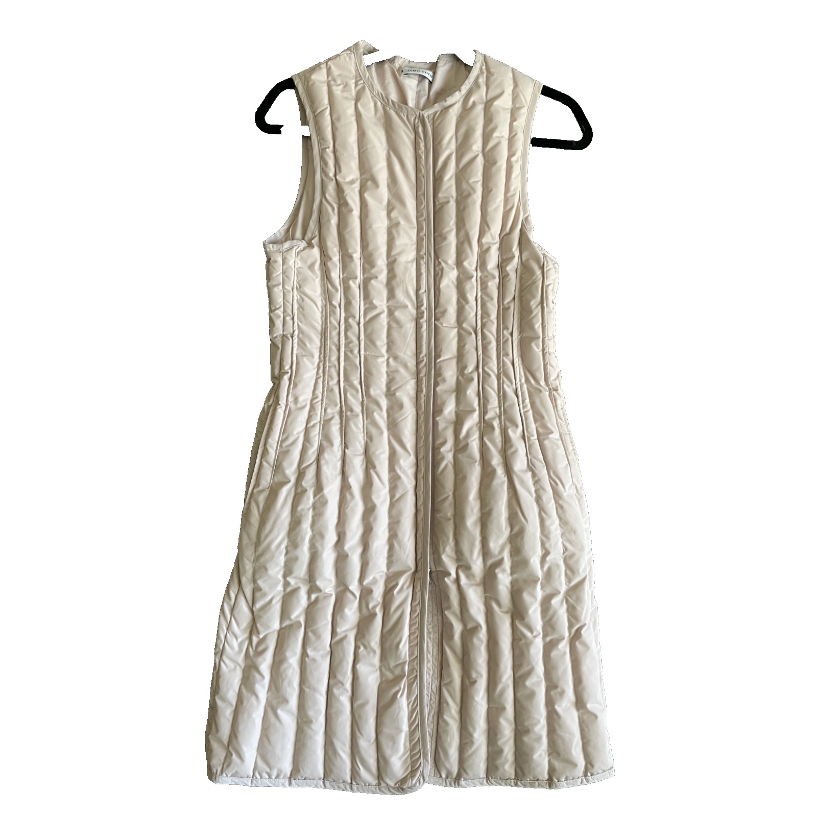 Jamei Chen Womens Dusty Rose Goose Down Vest, Size 2